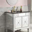 Bathroom faucet with 360 degree turn spout-115745103