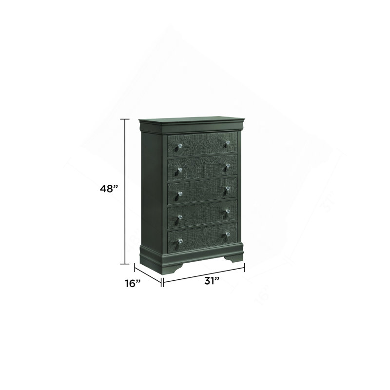Commode 5 tiroirs Blaze