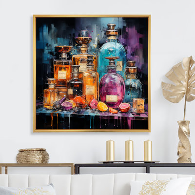 Parfums élégants parfumés 1 - Parfums, art mural