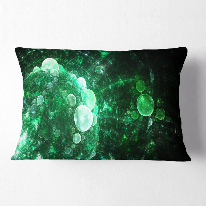 Coussin lombaire à gouttes d’eau sphérique floral
