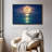 Yellow Moon Canvas Print-366621046