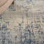 Tapis intérieur gris / bleu / ivoire Ariaya-1611558570