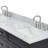 Partham 67 " W Freestanding Standard Free Standing 2 Double Vanity Bathroom Vanity With Carrara Marble Top-137923388-137923386-93068100