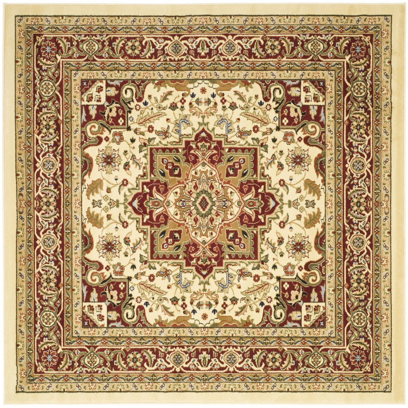 Bilbrook Oriental Area Rug, Square 183 cm