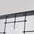7-light Clear Glass Globe Linear Chandelier