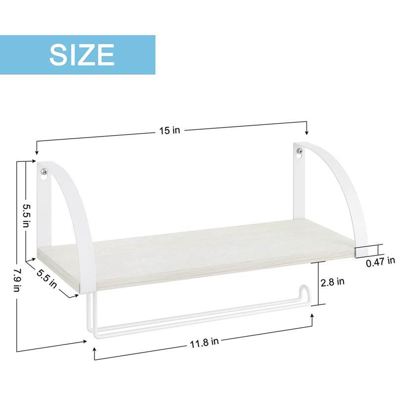 Iron Paper Towel Holder