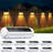 Matte Black Solar Powered Integrated LED Step Light Kit-105632660