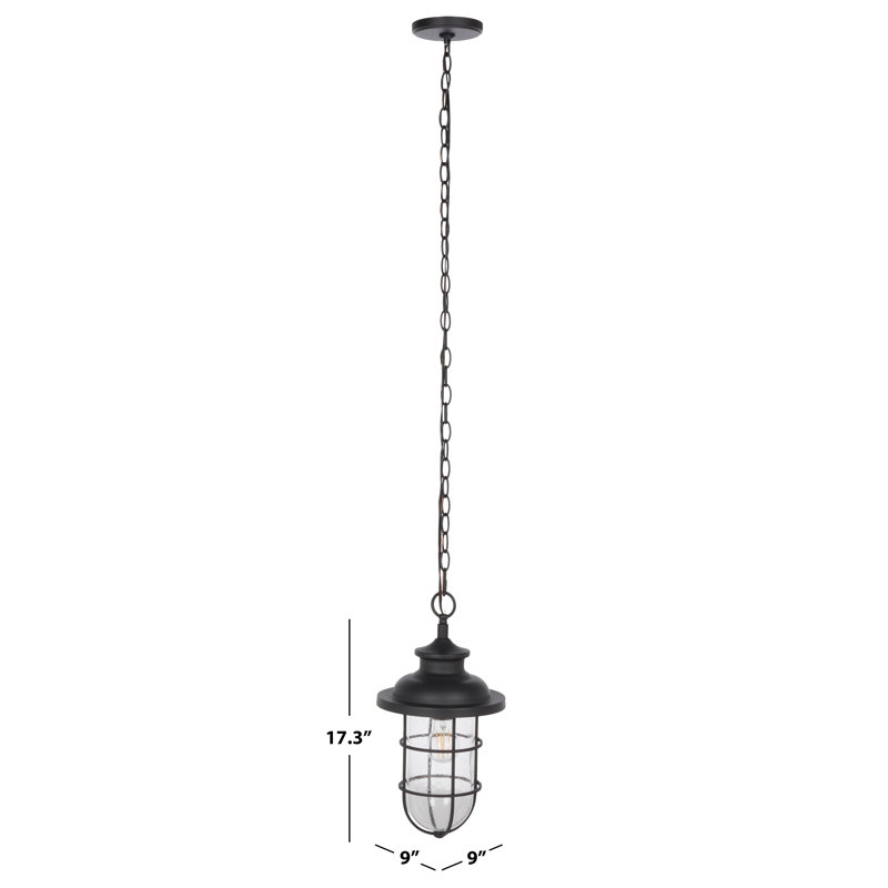 Aijha 1 - Light Black Single Pendant