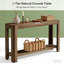 (Old SKU: T3971P450538) Table d'entrée compacte, console de style naturel, table de canapé