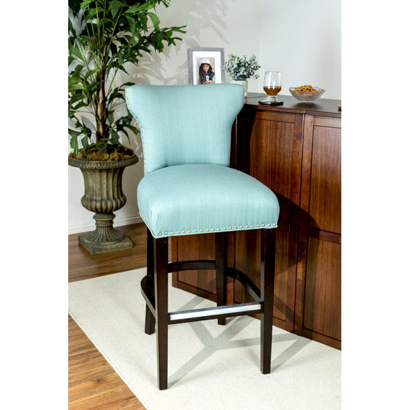 Canonbury Carleton 31" Bar Stool, Lagoon