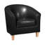 Brummett Faux Leather Accent Chair-23792807