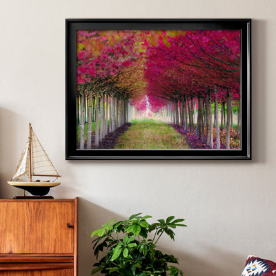 Forêt magique - peinture encadrée