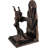 Metallic Copper Finish Art Deco Single Bookend Statue