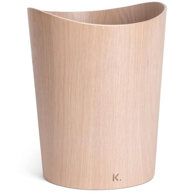 Manufactured Wood Open Waste Bin - 9L