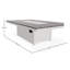 48" x 84" Rustic Fire Table with Propane Shelf-267555677