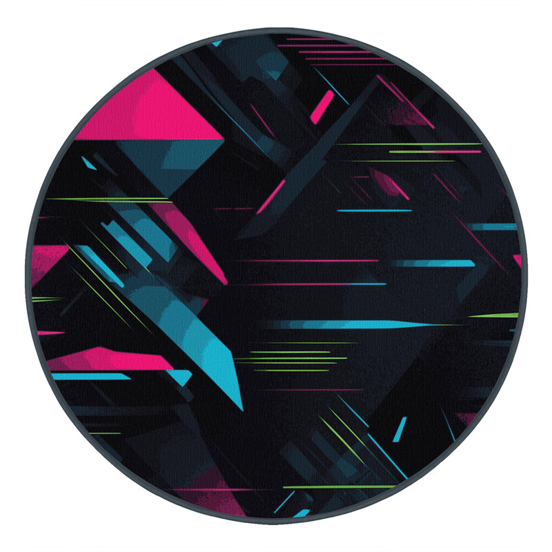 Glo-Layer Rug, Round 4'