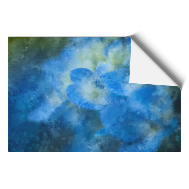Hydrangea Flowers Painting - Frameless Print, 21cm H x 30cm W x 0.1cm D