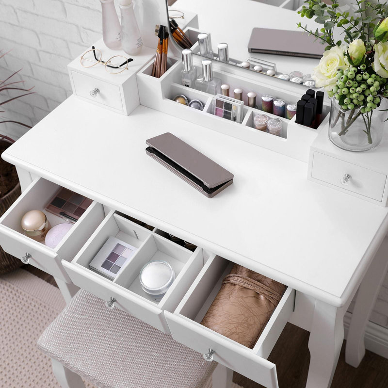 Errill Dressing Table with Mirror