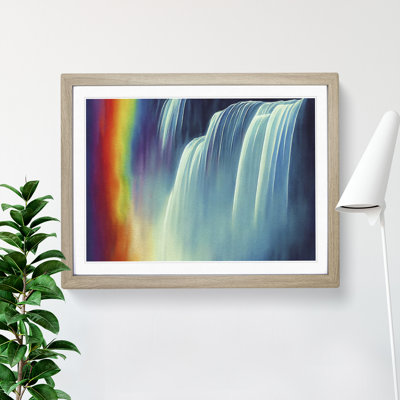 Colourful Watercolour - Single Picture Frame Print
