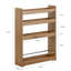 Wood Bar Cart