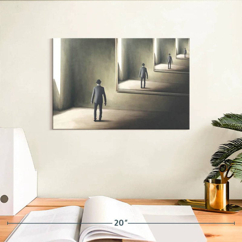 Kelan Infinite Man, 8" H x 12" W