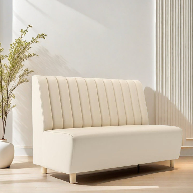 Lanina Faux Leather Upholstered Bench