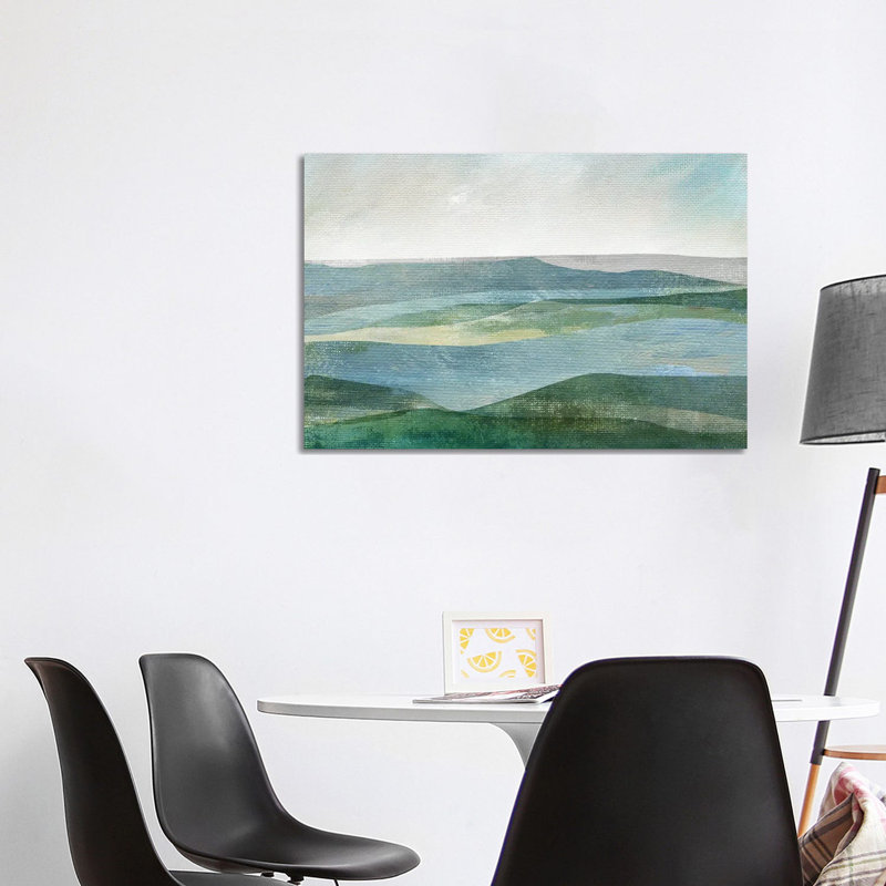 River Valley 1 Piece Painting on Canvas, 101.6 cm H x 66.04 cm W x 1.91 cm D, Wrapped Canvas