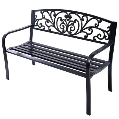 Hathcock Metal Outdoor Bench