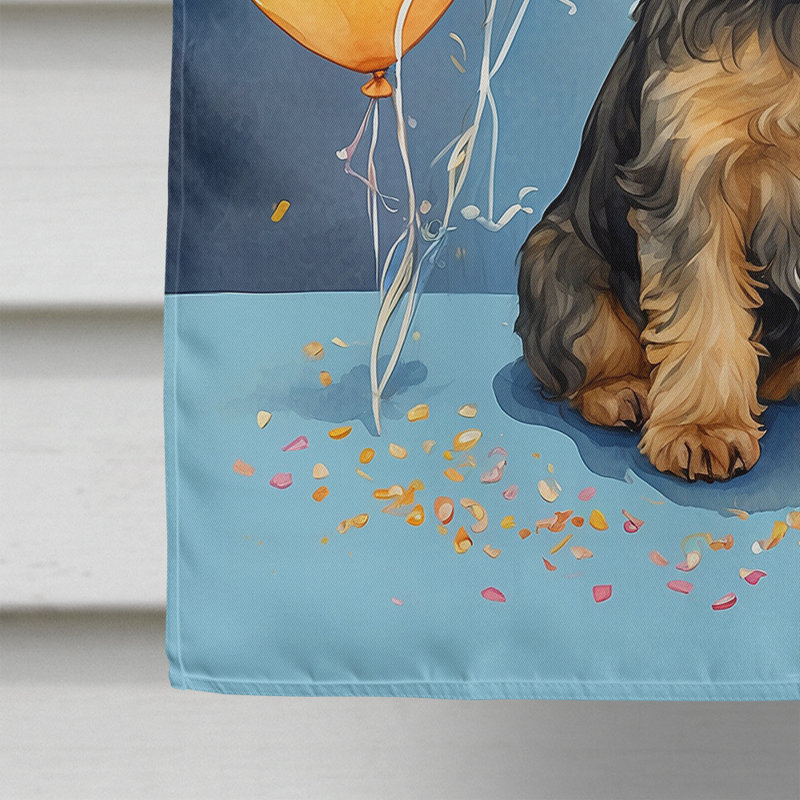 Drapeau «Happy Birthday House», Yorkipoo
