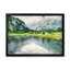 Paysage, art mural sur toile, rivière d'été, reproduction d'art - Paysage d'été avec rivière-67417817-67417814