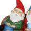 Statue de gnome paresseux solaire Good Time par Exhart