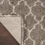 Tapis marocain beige à poils longs Sigrid-904888115