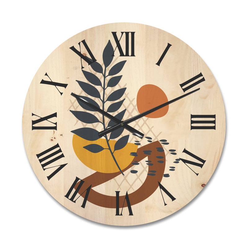 Horloge murale élémentaire, Moyen