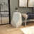 Cole And Grey Mother Of Pearl Shell Handmade Cream Side End Accent Table