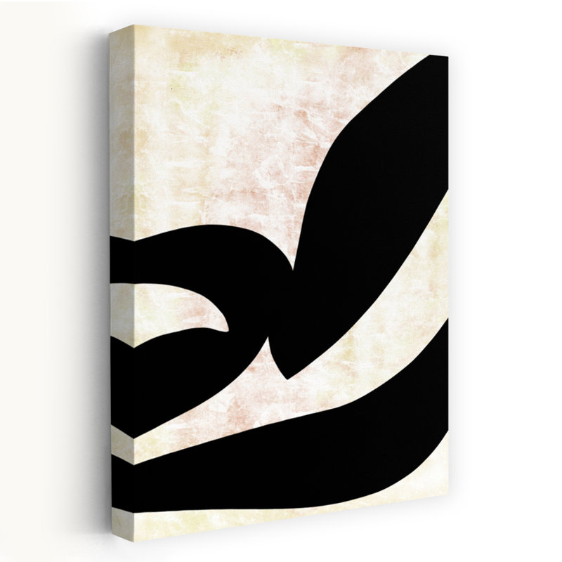 Art contemporain contemporain abstrait minimaliste, H 48 po x l 32 po