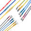 Assortiment de connecteurs de câbles thermorétractables à sertir, ensemble de 250 pièces