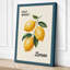 Lemon Market Botanical 1 Piece Wrapped Canvas Wall Art-1848297223-1848297246