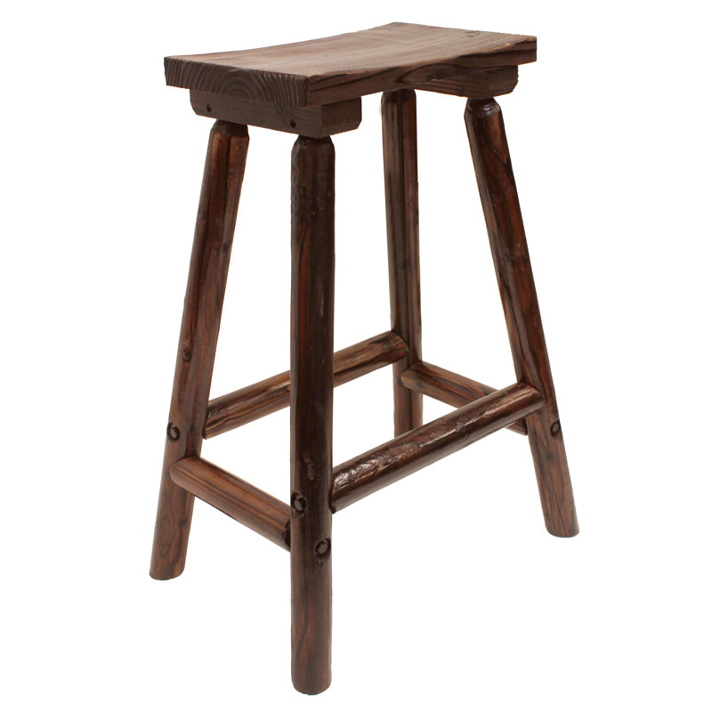 Ardoin Solid Wood Counter Stool