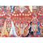 Hand Knotted Wool Area Rug in Red And Charcoal-1559239423