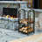 Brunter 17'' W Metal Log Rack-1764189025