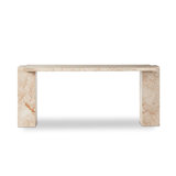 Romano Console Table-Desert Taupe Marble