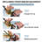 Foldable Twin Stroller With Adjustable Backrest-115356144