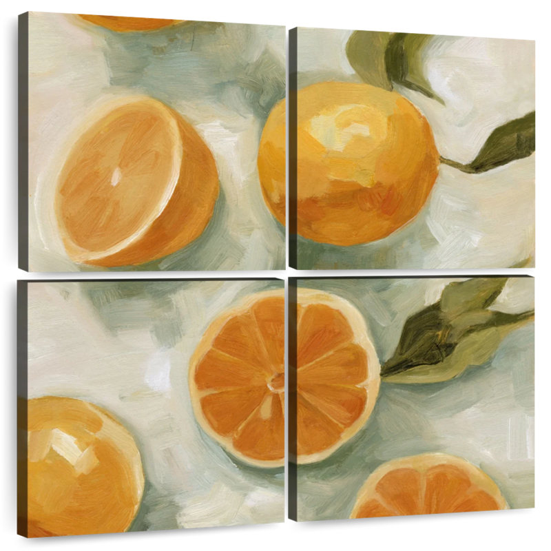 Yarlin Fresh Citrus I, 32" H x 32" W