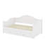 Lit de jour simple en bois allongé avec tiroirs de rangement, canapé-lit en bois pour le salon-407497700