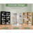 70.8" H 6 Tier Double Wide Freestanding Bookshelf Natural Bookcase with Open Display Storage for Bedroom Living Room Home-875908817-874493540