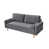 Velours gris velours est en rupture de stock