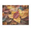 Feuilles d'érable orange d'automne II - érable sur bois-1399111123