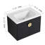 Meuble-lavabo simple 27,89 po avec plateau en céramique Sheelagh