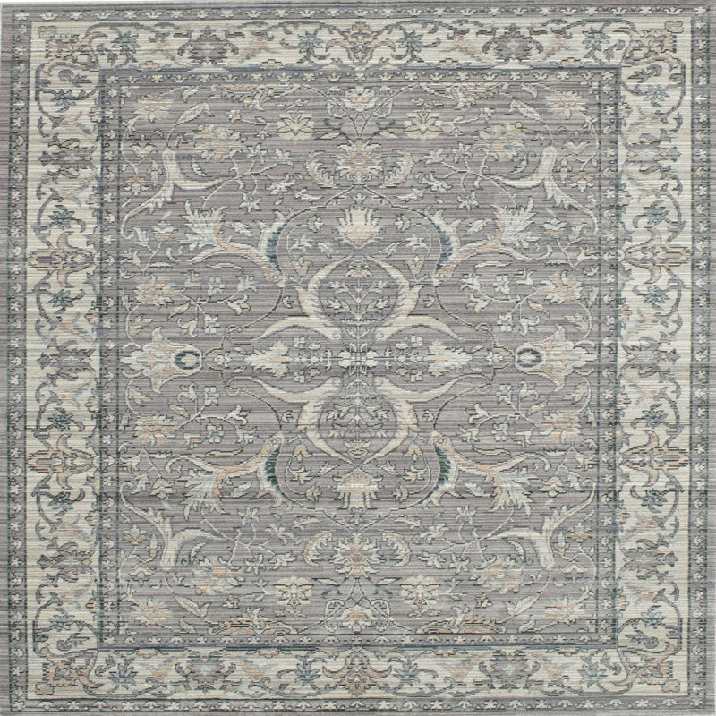 Catriel Oriental Indoor Rug, Square 3'