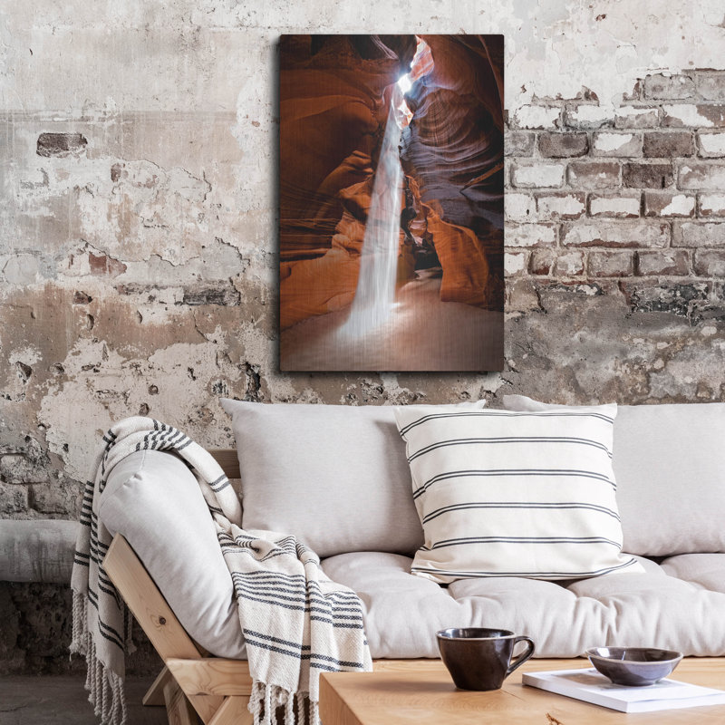  «Antelope Canyon Arizona 2» par David Drost, art mural en métal, 24 po x 36 po, H 36 po x l 24 po